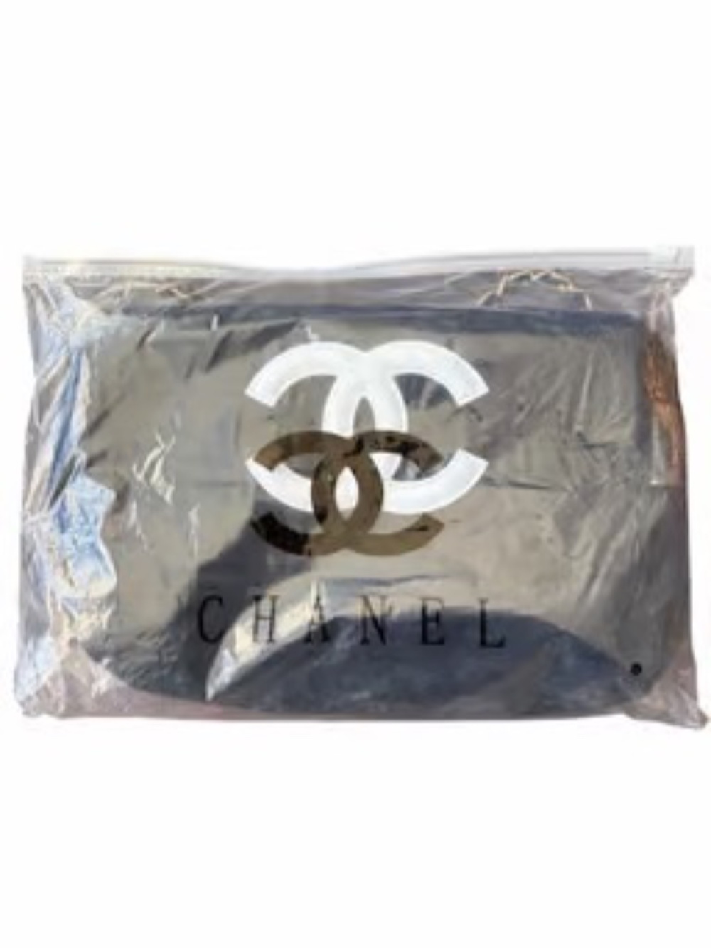 NWT Chanel 💕 Precision Chic Black White Shoulder Crossbody Makeup bag - Picture 6 of 6
